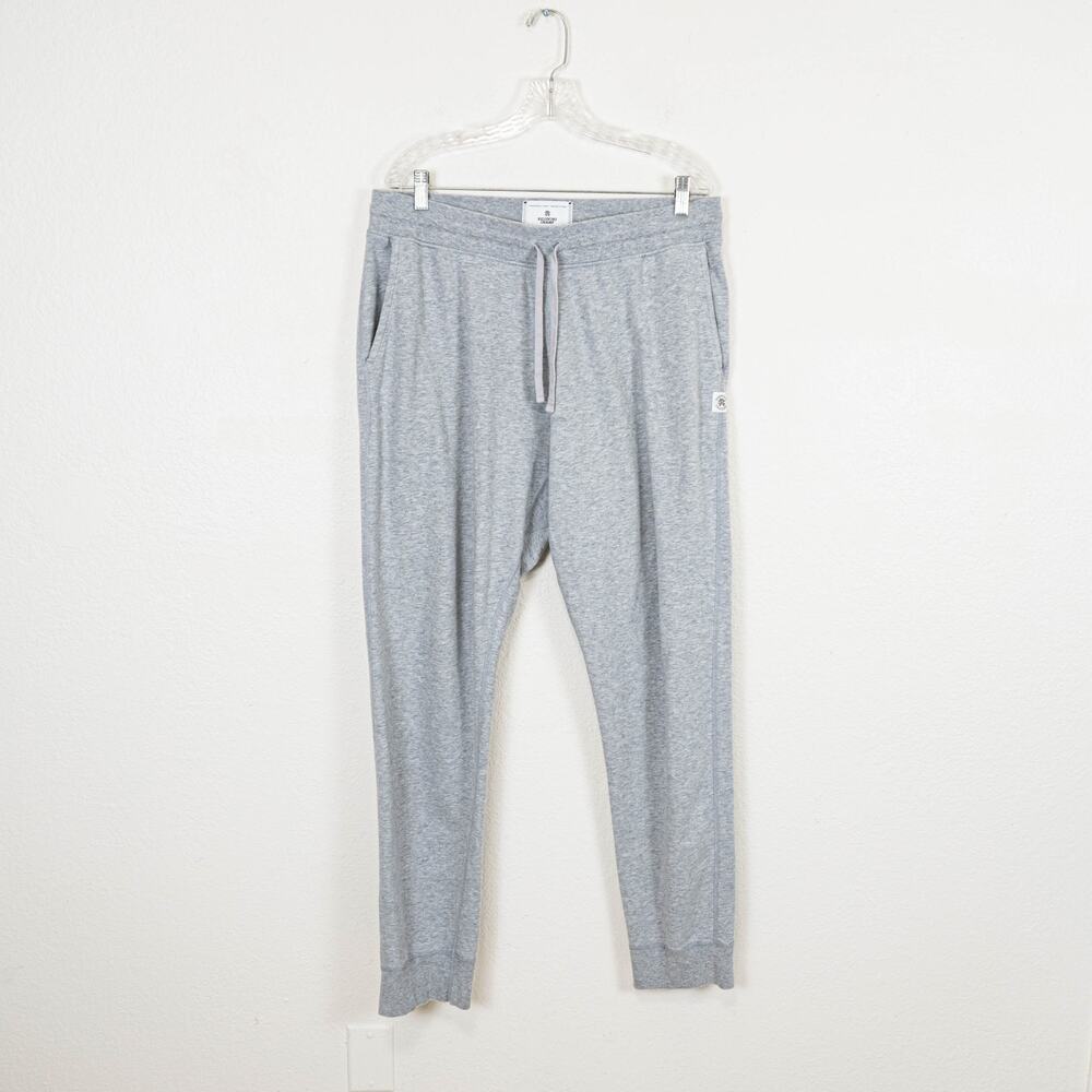 Reigning Champ Midweight Terry Sweatpants Heather Grey size XL